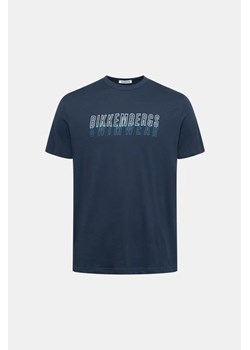 BIKKEMBERGS T-shirt - Granatowy - Mężczyzna - 2XL(2XL) ze sklepu Halfprice w kategorii T-shirty męskie - zdjęcie 157299456