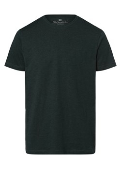 Nils Sundström T-shirt męski Mężczyźni petrol marmurkowy ze sklepu vangraaf w kategorii T-shirty męskie - zdjęcie 157300485