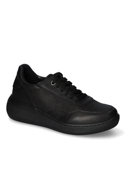 Sneakersy Nessi 21090 Czarny groch lico ze sklepu Arturo-obuwie w kategorii Buty sportowe damskie - zdjęcie 157302338