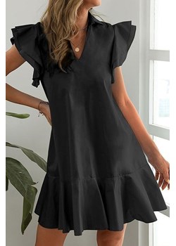 Sukienka MIFIRENA BLACK ze sklepu Ivet Shop w kategorii Sukienki - zdjęcie 157306309