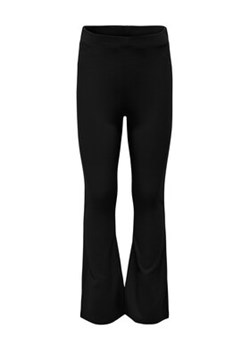 Kids ONLY Spodnie materiałowe 15295239 Czarny Flared Fit ze sklepu MODIVO w kategorii Spodnie dziewczęce - zdjęcie 157309186