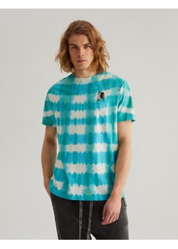 Koszulka CLTN DYE 423 Biały-Zielony S ze sklepu Diverse w kategorii T-shirty męskie - zdjęcie 157309476