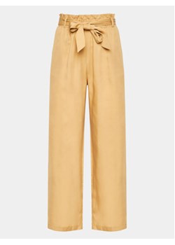 Tom Tailor Denim Spodnie materiałowe 1035436 Brązowy ze sklepu MODIVO w kategorii Spodnie damskie - zdjęcie 157312056