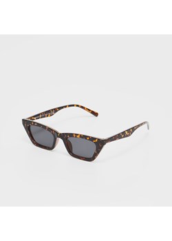 Okulary przeciwsłoneczne z oprawkami we wzory - Brązowy ze sklepu House w kategorii Okulary przeciwsłoneczne damskie - zdjęcie 157315196