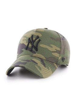 Czapka z daszkiem uniseks 47 Brand New York Yankees Grove Snapback - zielona ze sklepu Sportstylestory.com w kategorii Czapki z daszkiem męskie - zdjęcie 157316879