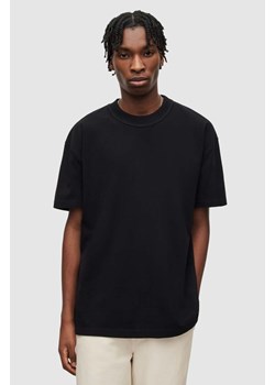 AllSaints t-shirt bawełniany ISAC SS CREW kolor czarny z nadrukiem MD105V ze sklepu ANSWEAR.com w kategorii T-shirty męskie - zdjęcie 157317217