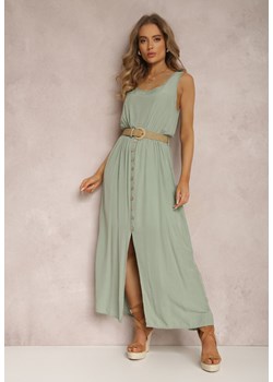 Jasnozielona Sukienka Loraeshell ze sklepu Renee odzież w kategorii Sukienki - zdjęcie 157322385