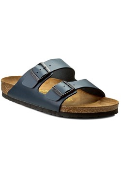 Klapki Birkenstock Arizona 0051151 Blue ze sklepu eobuwie.pl w kategorii Klapki męskie - zdjęcie 157379065