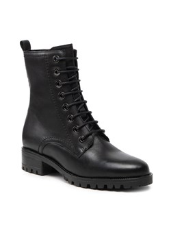 Botki Dune London Cleated Hiker Boot 0092501020013484 Black Leather ze sklepu eobuwie.pl w kategorii Botki - zdjęcie 157436398