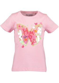 Blue Seven T-Shirt 702283 X Różowy Regular Fit ze sklepu MODIVO w kategorii Bluzki dziewczęce - zdjęcie 157442656
