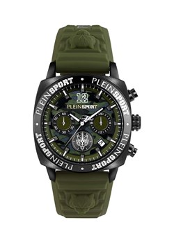 PLEIN SPORT zegarek męski kolor zielony ze sklepu ANSWEAR.com w kategorii Zegarki - zdjęcie 157444477