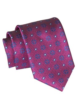 Męski Krawat Angelo di Monti - Głęboka Czerwień, Groszki KRADM1993 ze sklepu JegoSzafa.pl w kategorii Krawaty - zdjęcie 157453479