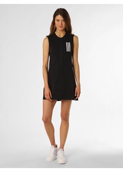 adidas Sportswear Sukienka damska Kobiety Bawełna czarny jednolity ze sklepu vangraaf w kategorii Sukienki - zdjęcie 157476839