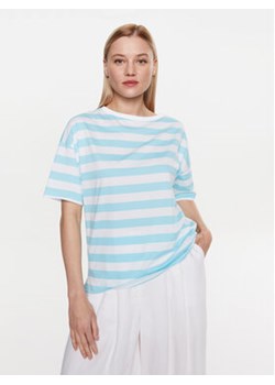 United Colors Of Benetton T-Shirt 3OZJD1045 Fioletowy Regular Fit ze sklepu MODIVO w kategorii Bluzki damskie - zdjęcie 157477475