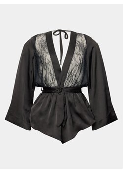 Hunkemöller Kombinezon Rylie 202345 Czarny Straight Fit - id: 0000302862900 - marki Hunkemöller - 157482968 Hunkemöller Kombinezon Rylie 202345 Czarny Straight Fit ze sklepu MODIVO w kategorii Kombinezony damskie - zdjęcie 157482968