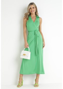 Zielona Sukienka Orphithise ze sklepu Born2be Odzież w kategorii Sukienki - zdjęcie 157488138