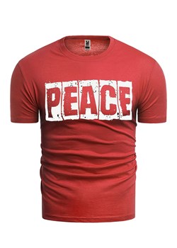 koszulka 121a - czerwona ze sklepu Risardi w kategorii T-shirty męskie - zdjęcie 157493196
