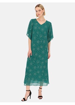 Długa zielona sukienka Potis & Verso Mariella ze sklepu Eye For Fashion w kategorii Sukienki - zdjęcie 157493256