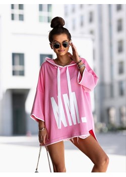 Sweter NML Różowy ze sklepu Lisa Mayo w kategorii Swetry damskie - zdjęcie 157493369