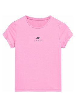 Koszulka dziewczęca 4FJSS23TFTSF157 4F ze sklepu SPORT-SHOP.pl w kategorii Bluzki dziewczęce - zdjęcie 157495998