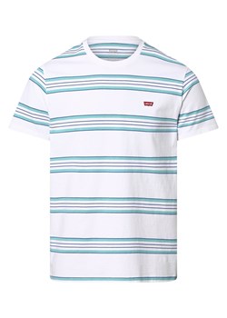 Levi's T-shirt męski Mężczyźni Dżersej biały w paski ze sklepu vangraaf w kategorii T-shirty męskie - zdjęcie 157499558