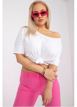 Bluzka damska NALVEA WHITE ze sklepu Ivet Shop w kategorii Bluzki damskie - zdjęcie 157507306