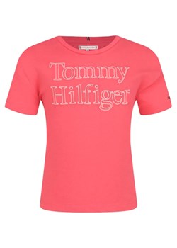Tommy Hilfiger T-shirt | Regular Fit ze sklepu Gomez Fashion Store w kategorii Bluzki dziewczęce - zdjęcie 157518775