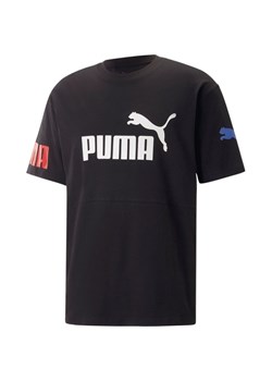 Koszulka męska Power Colorblock Logo Puma ze sklepu SPORT-SHOP.pl w kategorii T-shirty męskie - zdjęcie 157521608