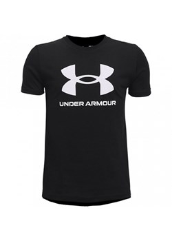 Chłopięca koszulka treningowa UNDER ARMOUR UA Sportstyle Left Chest SS ze sklepu Sportstylestory.com w kategorii T-shirty chłopięce - zdjęcie 157523589