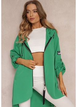 Zielona Kurtka Wiatrówka Oversize Palishe ze sklepu Renee odzież w kategorii Kurtki damskie - zdjęcie 157524835
