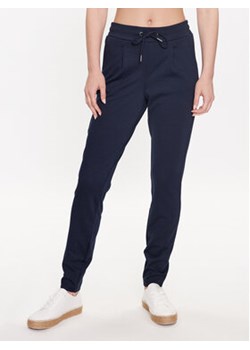 b.young Spodnie materiałowe 20802203 Granatowy Slim Fit ze sklepu MODIVO w kategorii Spodnie damskie - zdjęcie 157526855