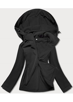 Damska kurtka na polarze czarna (HH017-1) ze sklepu goodlookin.pl w kategorii Kurtki damskie - zdjęcie 157527295