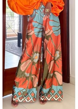 Spodnie SARENLA ORANGE ze sklepu Ivet Shop w kategorii Spodnie damskie - zdjęcie 157530536