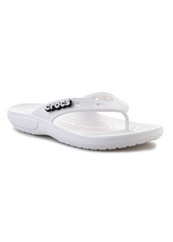 Japonki Crocs Classic Flip W 207713-100 białe białe ze sklepu ButyModne.pl w kategorii Klapki damskie - zdjęcie 157531279