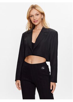 Calvin Klein Jeans Żakiet J20J221728 Czarny Regular Fit ze sklepu MODIVO w kategorii Marynarki damskie - zdjęcie 157535958