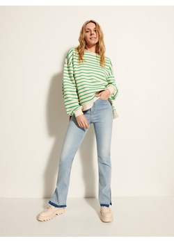 Reserved - Bluza oversize w paski - Zielony ze sklepu Reserved w kategorii Bluzy damskie - zdjęcie 157541756