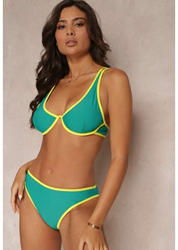 Zielone Bikini z Ozdobnymi Lamówkami Yodita ze sklepu Renee odzież w kategorii Stroje kąpielowe - zdjęcie 157542659