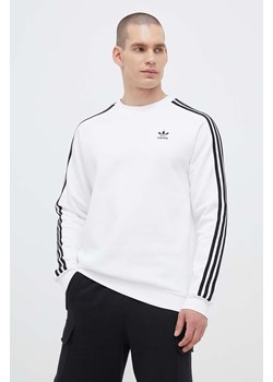 adidas Originals bluza męska kolor biały z aplikacją IA4862-WHITE ze sklepu ANSWEAR.com w kategorii Bluzy męskie - zdjęcie 157546018