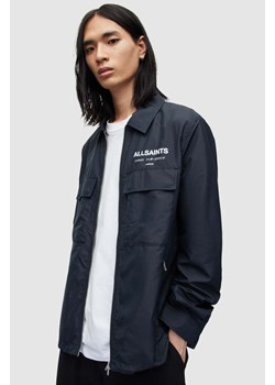 AllSaints kurtka kolor niebieski przejściowa ze sklepu ANSWEAR.com w kategorii Kurtki męskie - zdjęcie 157546056