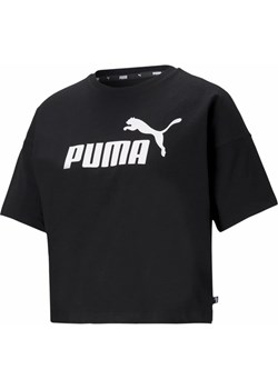 Koszulka damska ESS Cropped Logo Tee Puma ze sklepu SPORT-SHOP.pl w kategorii Bluzki damskie - zdjęcie 157547139