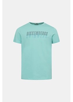 BIKKEMBERGS T-shirt - Turkusowy - Mężczyzna - 2XL(2XL) ze sklepu Halfprice w kategorii T-shirty męskie - zdjęcie 157552839