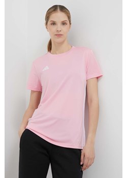 adidas Performance t-shirt treningowy Tabela 23 kolor różowy IA9152 ze sklepu ANSWEAR.com w kategorii Bluzki damskie - zdjęcie 157554337