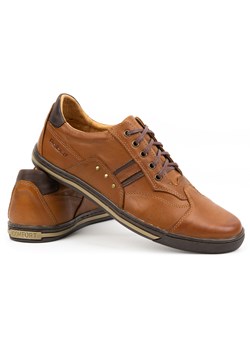 Buty męskie casual 1801N AX CAMEL ze sklepu butyolivier w kategorii Półbuty męskie - zdjęcie 157554477