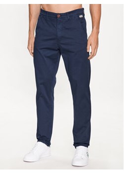 Blend Chinosy 20715115 Granatowy Slim Fit ze sklepu MODIVO w kategorii Spodnie męskie - zdjęcie 157571049