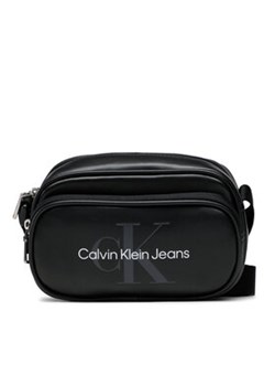 Calvin Klein Jeans Saszetka Monogram Soft Ew Camera Bag18 K50K510107 Czarny ze sklepu MODIVO w kategorii Torby męskie - zdjęcie 157572019