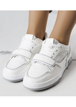 Szare sneakersy damskie Ollie ze sklepu gemre w kategorii Buty sportowe damskie - zdjęcie 157573397