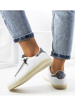 Białe sneakersy z ledami Caldwell ze sklepu gemre w kategorii Trampki damskie - zdjęcie 157574446