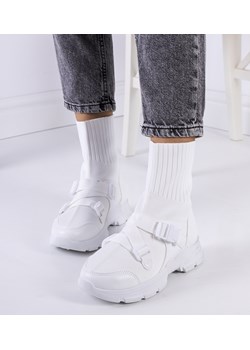 Białe sneakersy Saker ze sklepu gemre w kategorii Buty sportowe damskie - zdjęcie 157580979