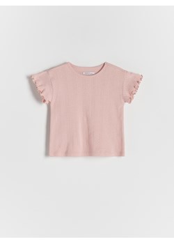 Reserved - Bluzka we wzory - Różowy ze sklepu Reserved w kategorii Odzież dla niemowląt - zdjęcie 157592515