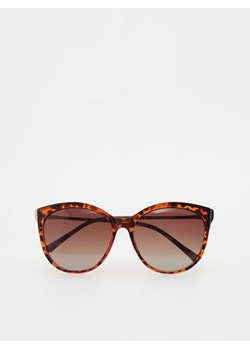 Reserved - Okulary przeciwsłoneczne z polaryzacją - brązowy ze sklepu Reserved w kategorii Okulary przeciwsłoneczne damskie - zdjęcie 157594496